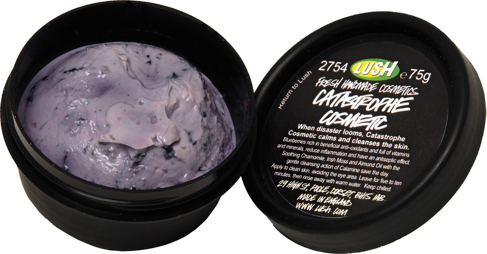 Lost in translation Lush's Catastrophe Cosmetic Face Mask Review
