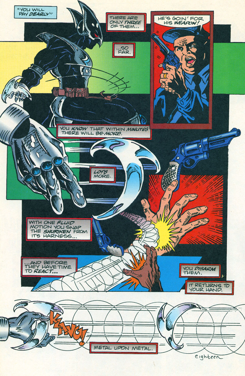 ShadowHawk issue 1 - Page 22