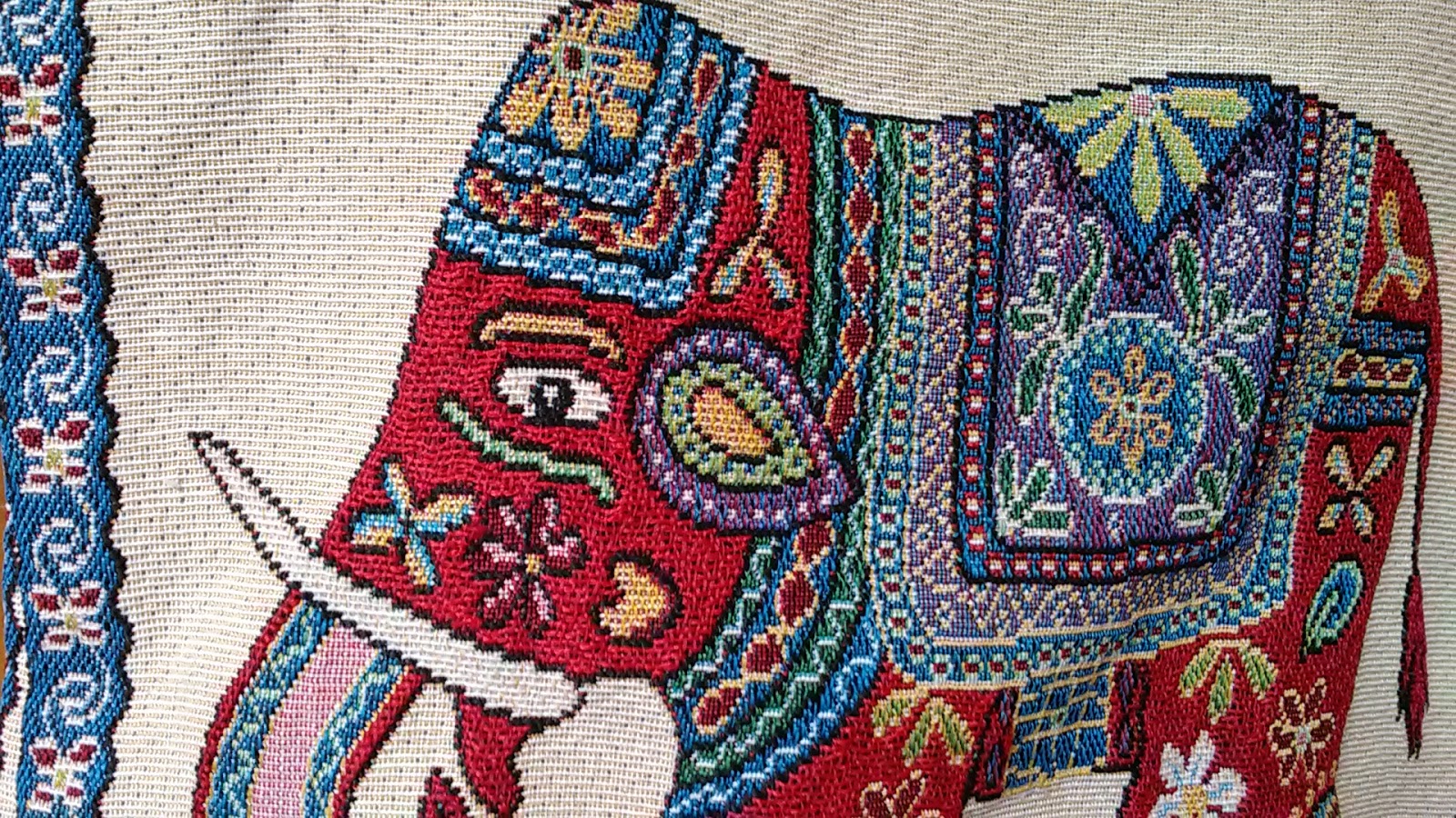 Benda kuno, Antik, Vintage, Unik, Jarang.: Tas Jinjing Ransel Gajah