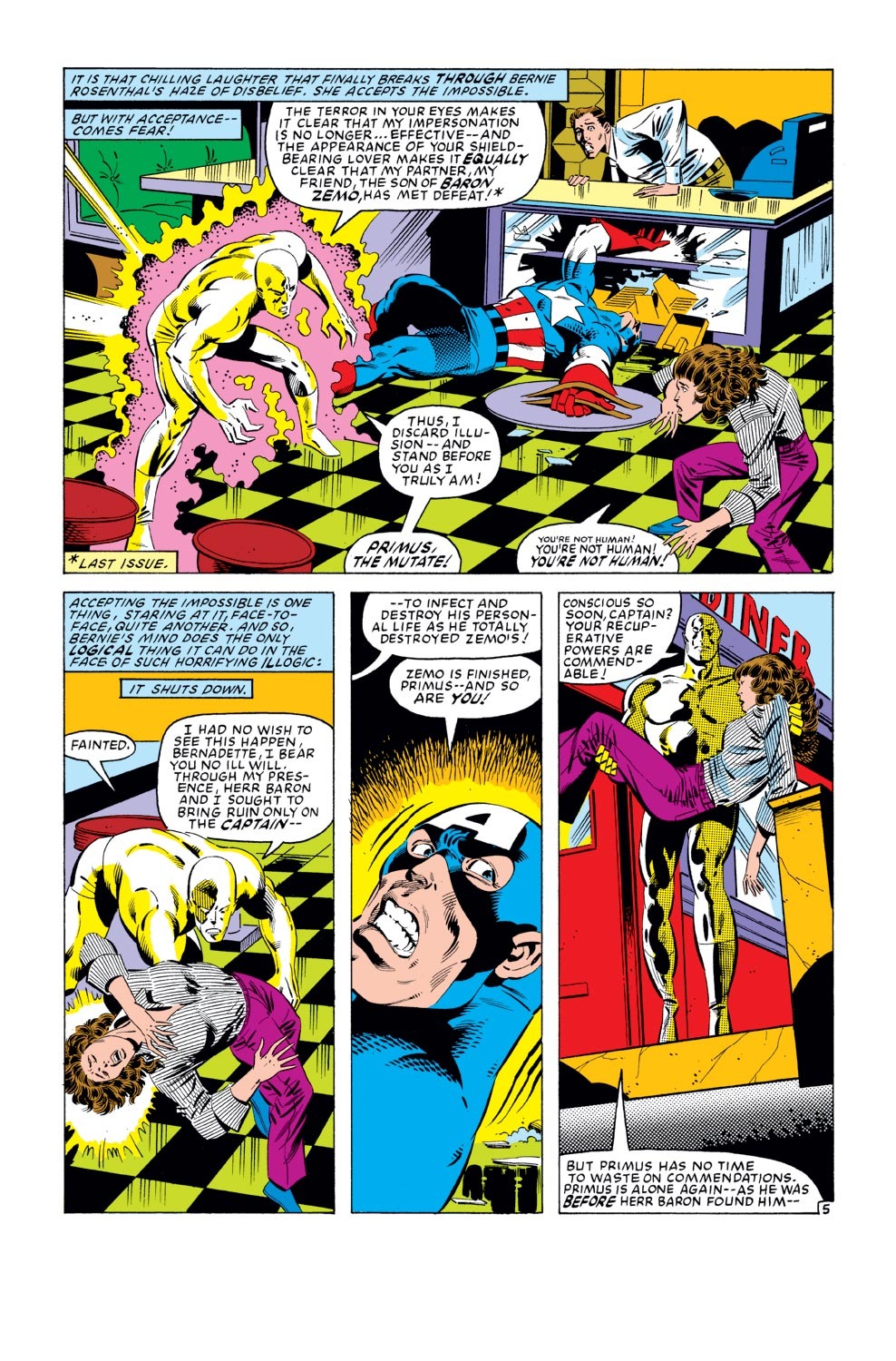 Captain America (1968) Issue #279 #195 - English 6