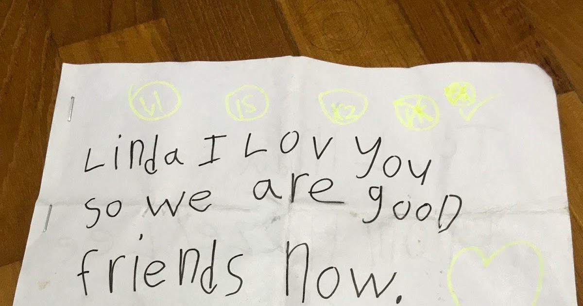 Roadblog101: Friendship in Kindergarten