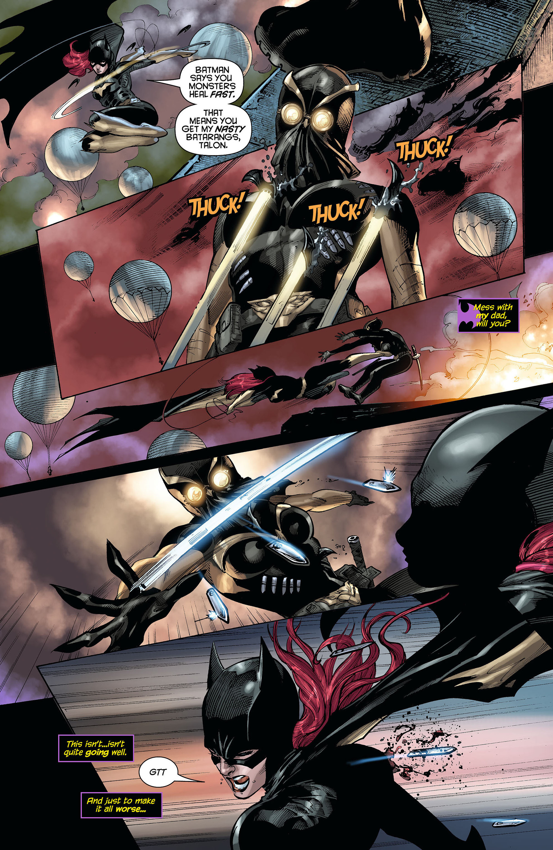 Read online Batgirl (2011) comic -  Issue #9 - 17