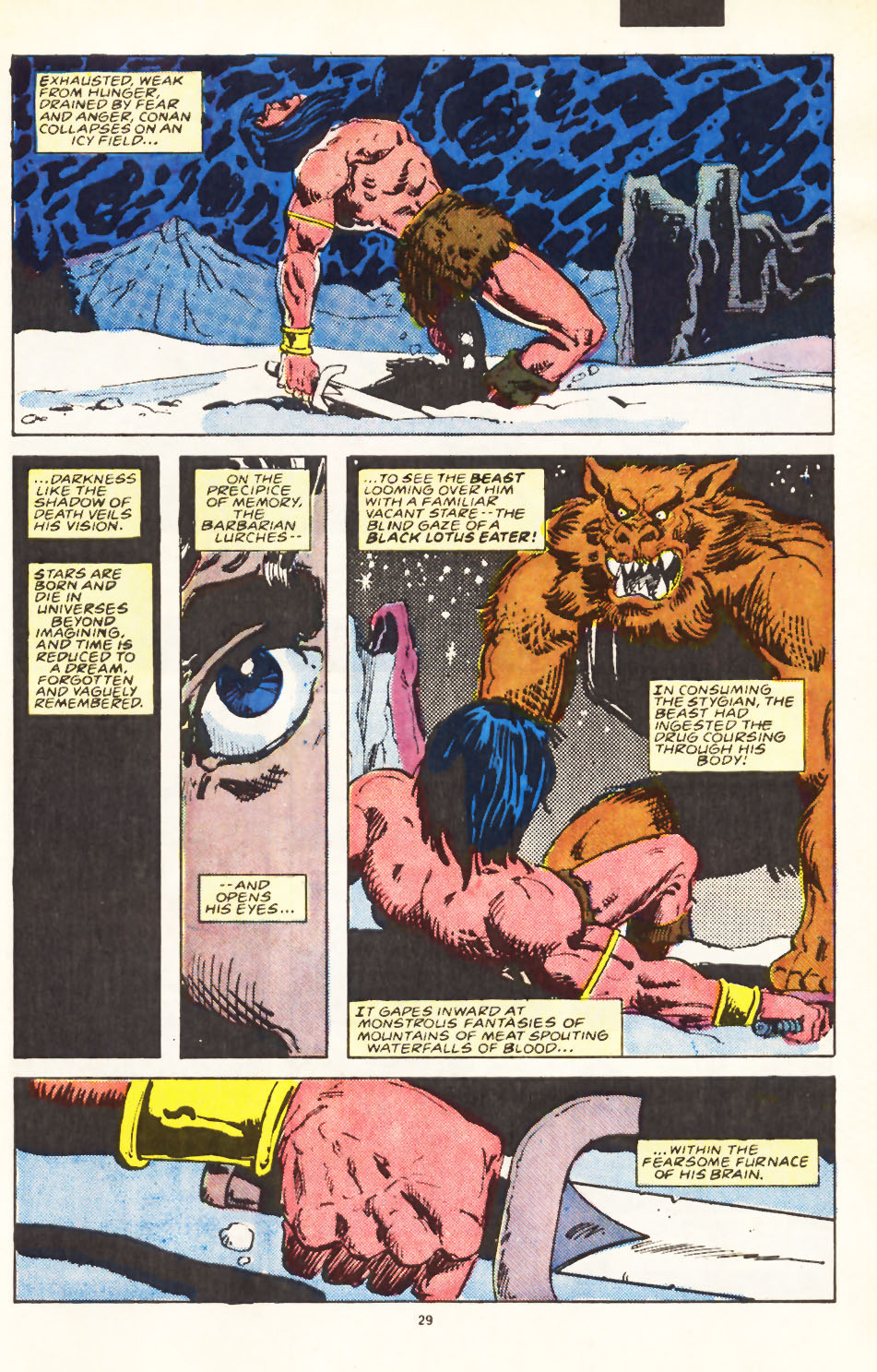 Read online Conan the Barbarian (1970) comic -  Issue #224 - 22