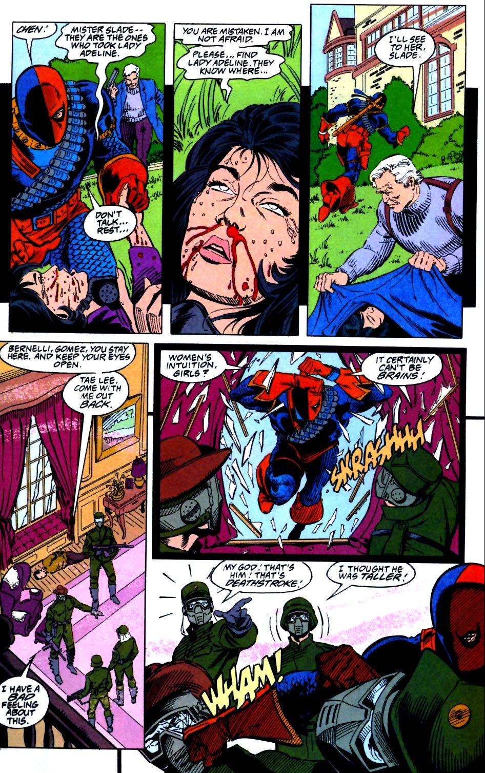 Read online Deathstroke (1991) comic -  Issue #27 - 17