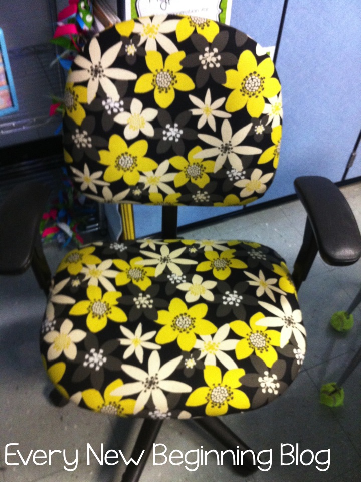 Every New Beginning Classroom Chair & Door Makeover