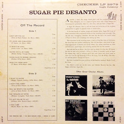 Sugar Pie DeSanto - Sugar Pie (1961 2018)