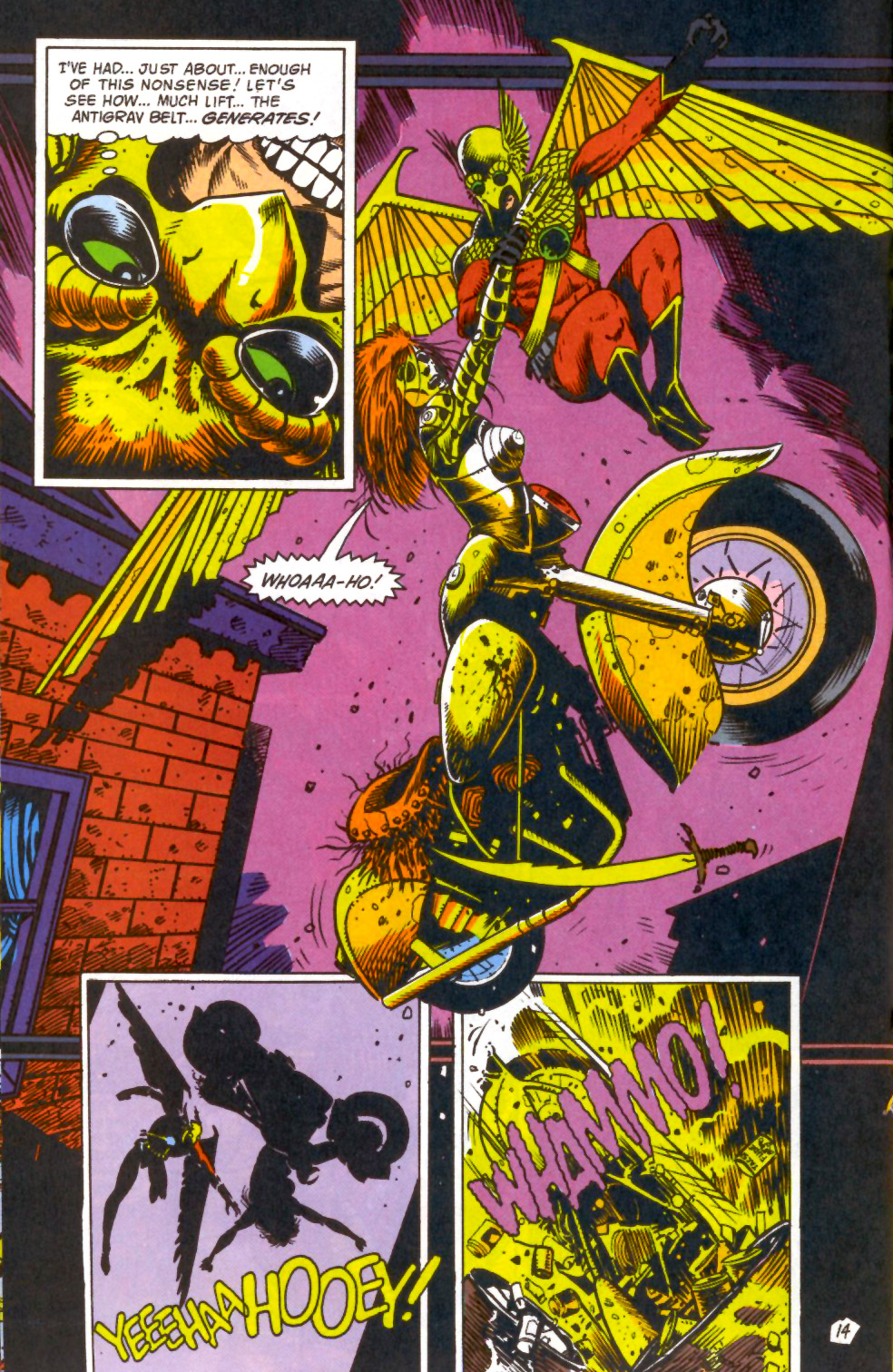 Read online Hawkworld (1990) comic -  Issue #30 - 15