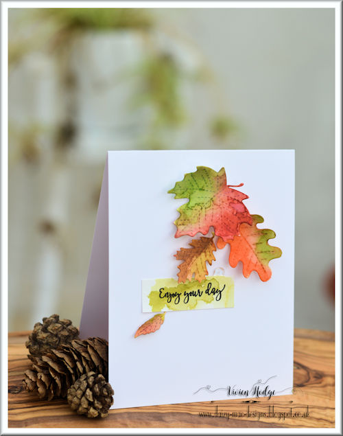 Autumn Leaves Autumn, CAS, Leaves, Watercolour