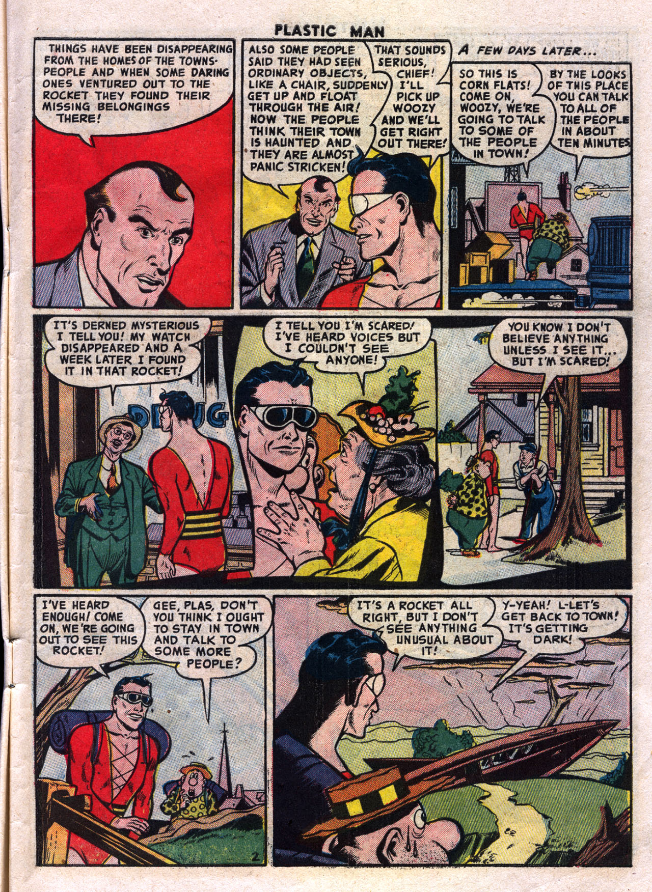 Read online Plastic Man (1943) comic -  Issue #45 - 27