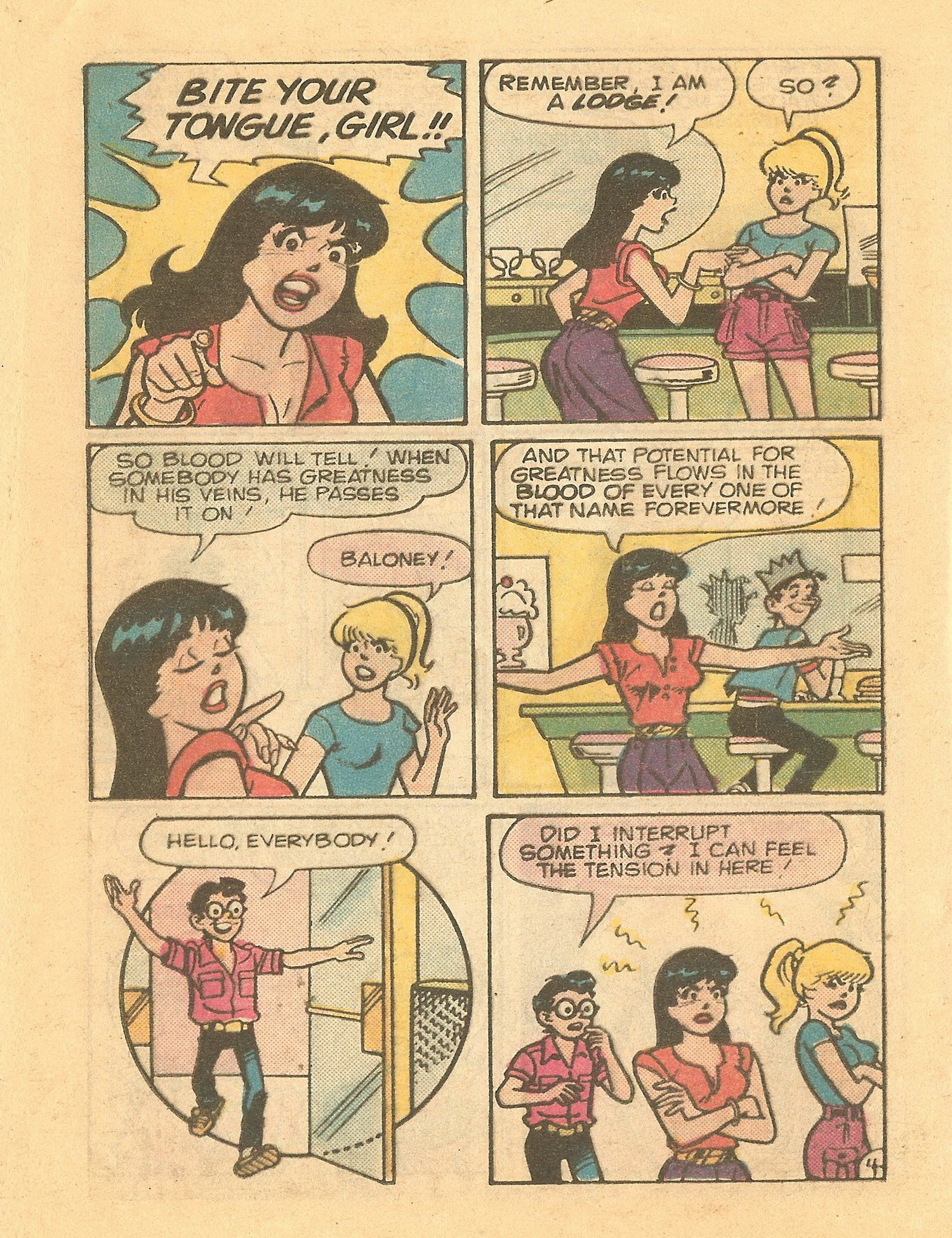 Read online Betty and Veronica Digest Magazine comic -  Issue #27 - 31