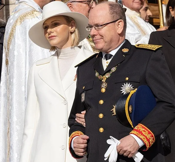 Princess Charlene, Princess Gabriella, Princess Caroline, Princess Stephanie, Beatrice Borromeo, Tatiana, Alexandra and Marie