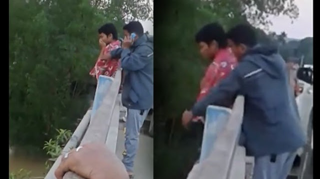 Video: Ngakak.. Sudah Siap Melompat Dari Jembatan Pria Ini Malah Batalkan Niatnya Setelah Tahu Yang Dibawah Ada Ini Video: Ngakak.. Sudah Siap Melompat Dari Jembatan Pria Ini Malah Batalkan Niatnya Setelah Tahu Yang Dibawah Ada Ini
