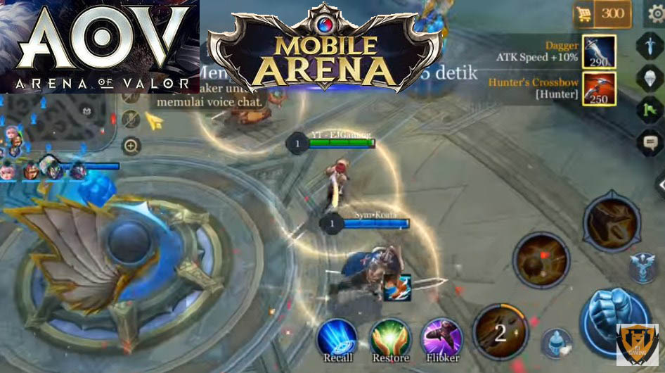 Cara Cheat dan Hack Game Arena of Valor Garena di Android dan iOS