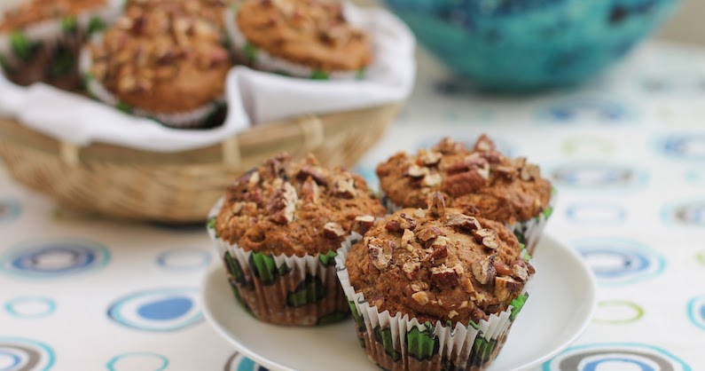 Food Lust People Love: Country Applesauce Pecan Muffins #MuffinMonday