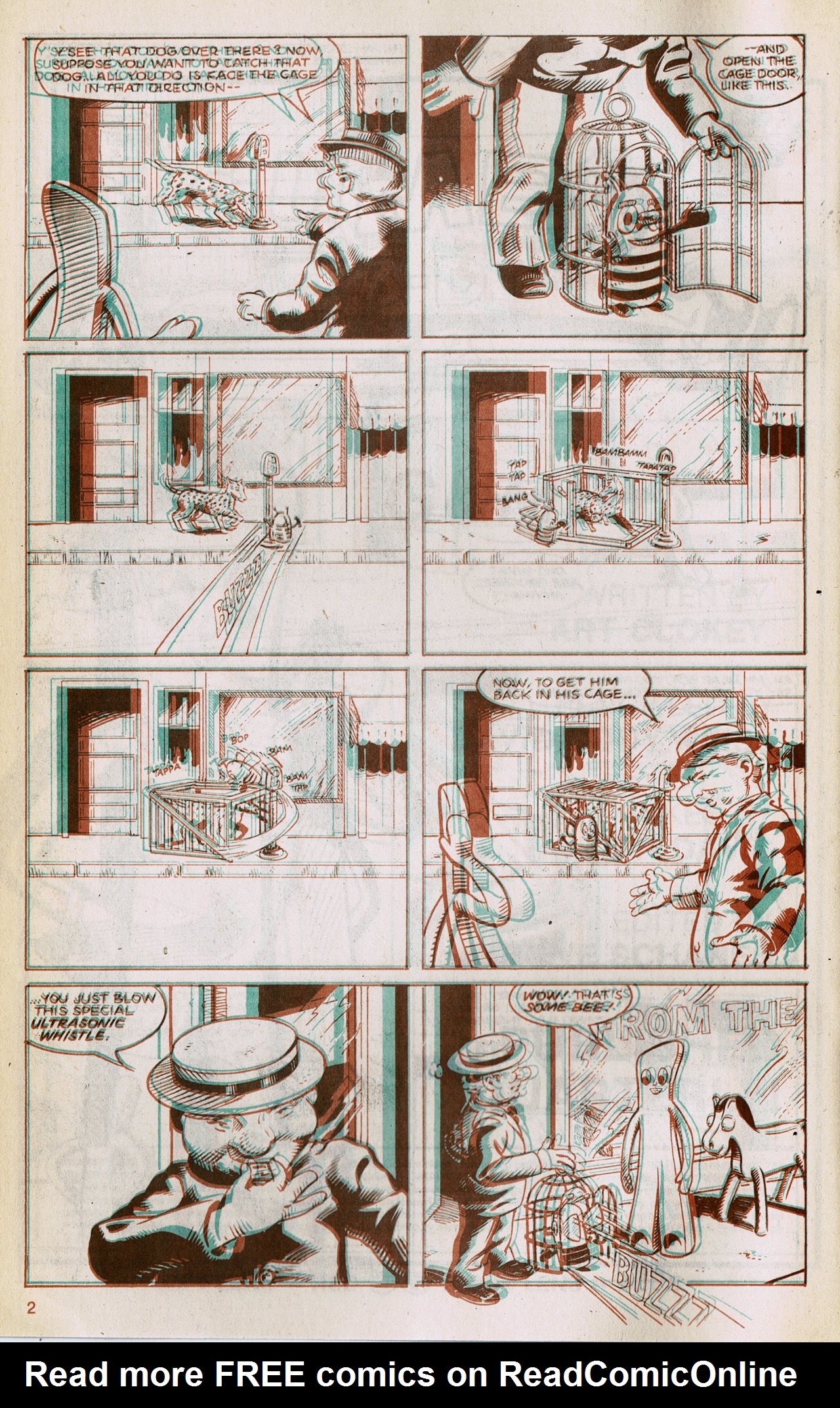 Read online Gumby 3-D comic -  Issue #1 - 4