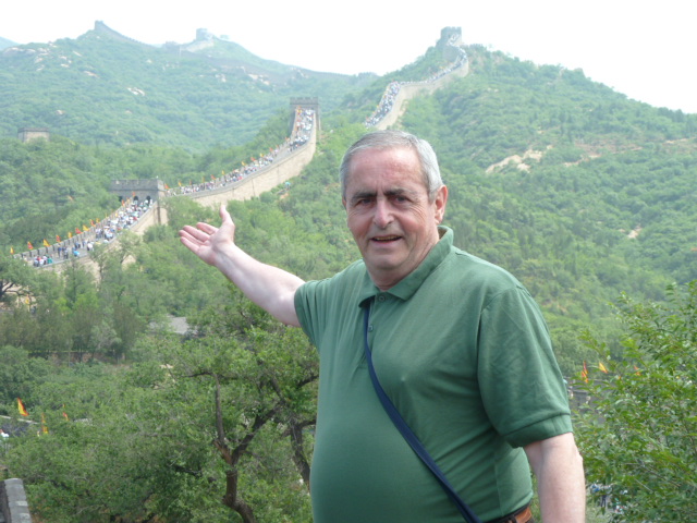 VISITANDO LA GRAN MURALLA CHINA