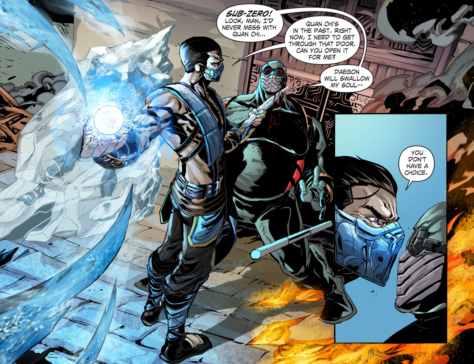Read online Mortal Kombat X [I] comic -  Issue #1 - 24