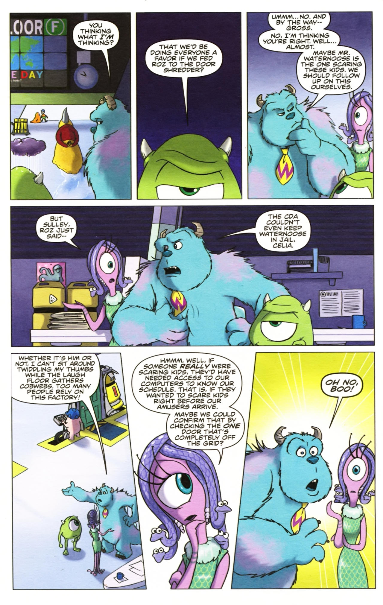 Read online Monsters, Inc: Laugh Factory comic -  Issue #2 - 9