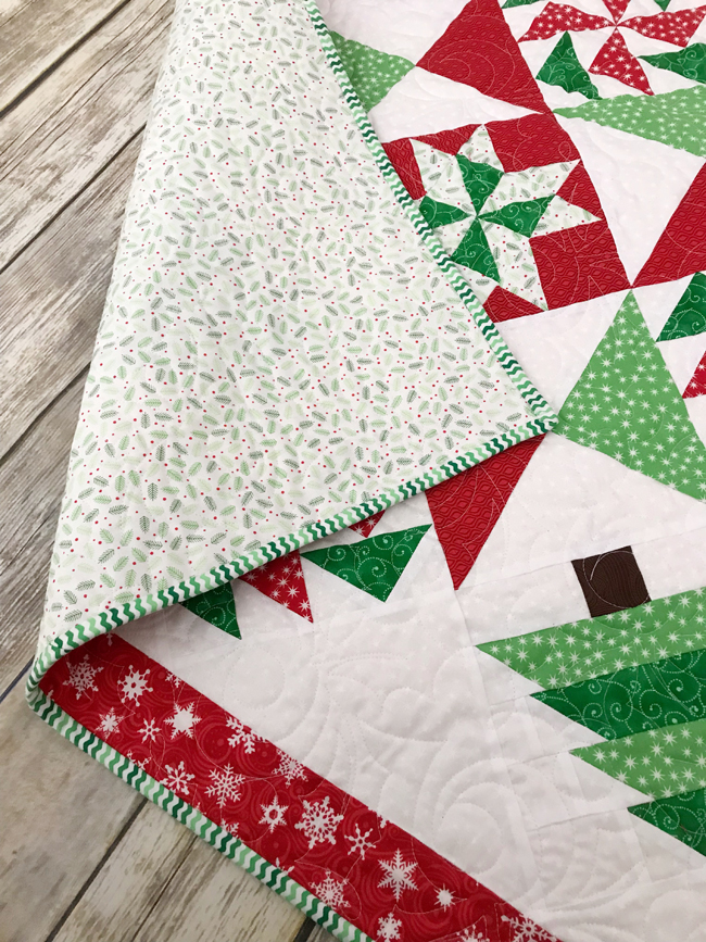 Fort Worth Fabric Studio Christmas Mystery Quilt {Week 5}