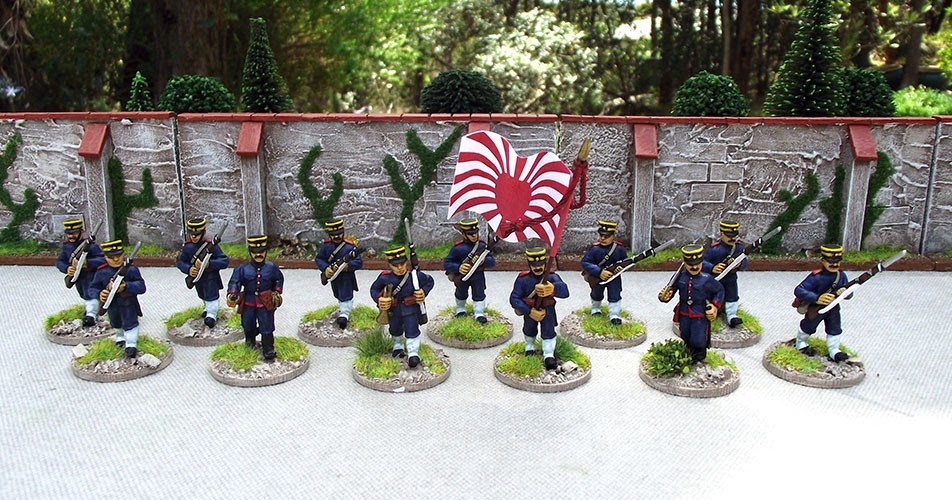 TEAM MINIATURES CHINESE BOXER REBELLION RJWJ6010 JAPANESE AT THE READY MIB 