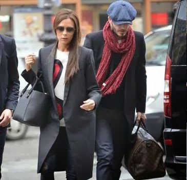 Wear It Like Beckham: David & Victoria leave Paris after PFW 2014...