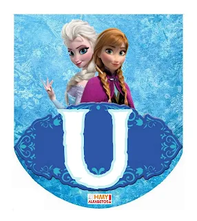 Banderines para Fiesta de Frozen para Descargar Gratis. Free Download Frozen Banners.