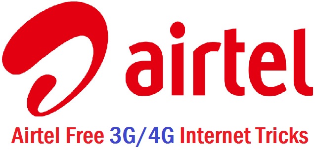 Airtel Free Internet 3G/4G Tricks in Hindi 