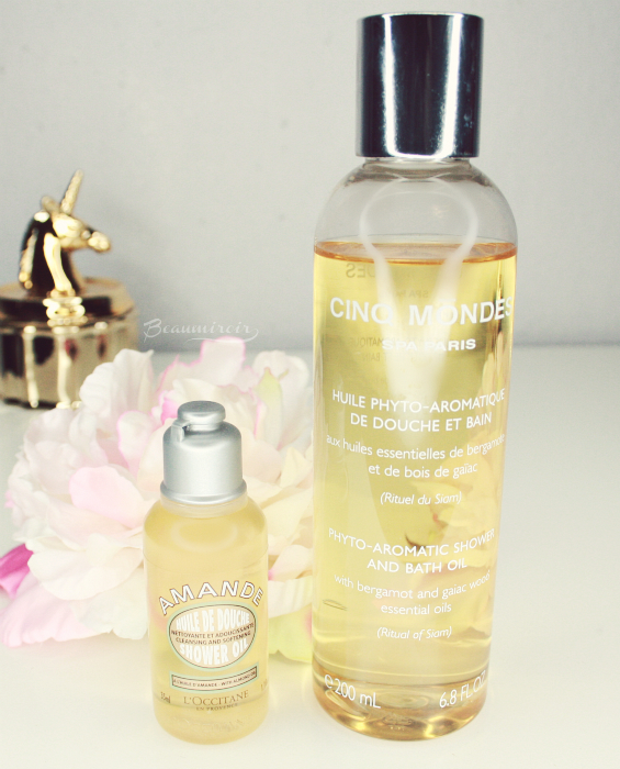 FrenchFriday My favorite shower oils + 5 tips to fight dry, itchy