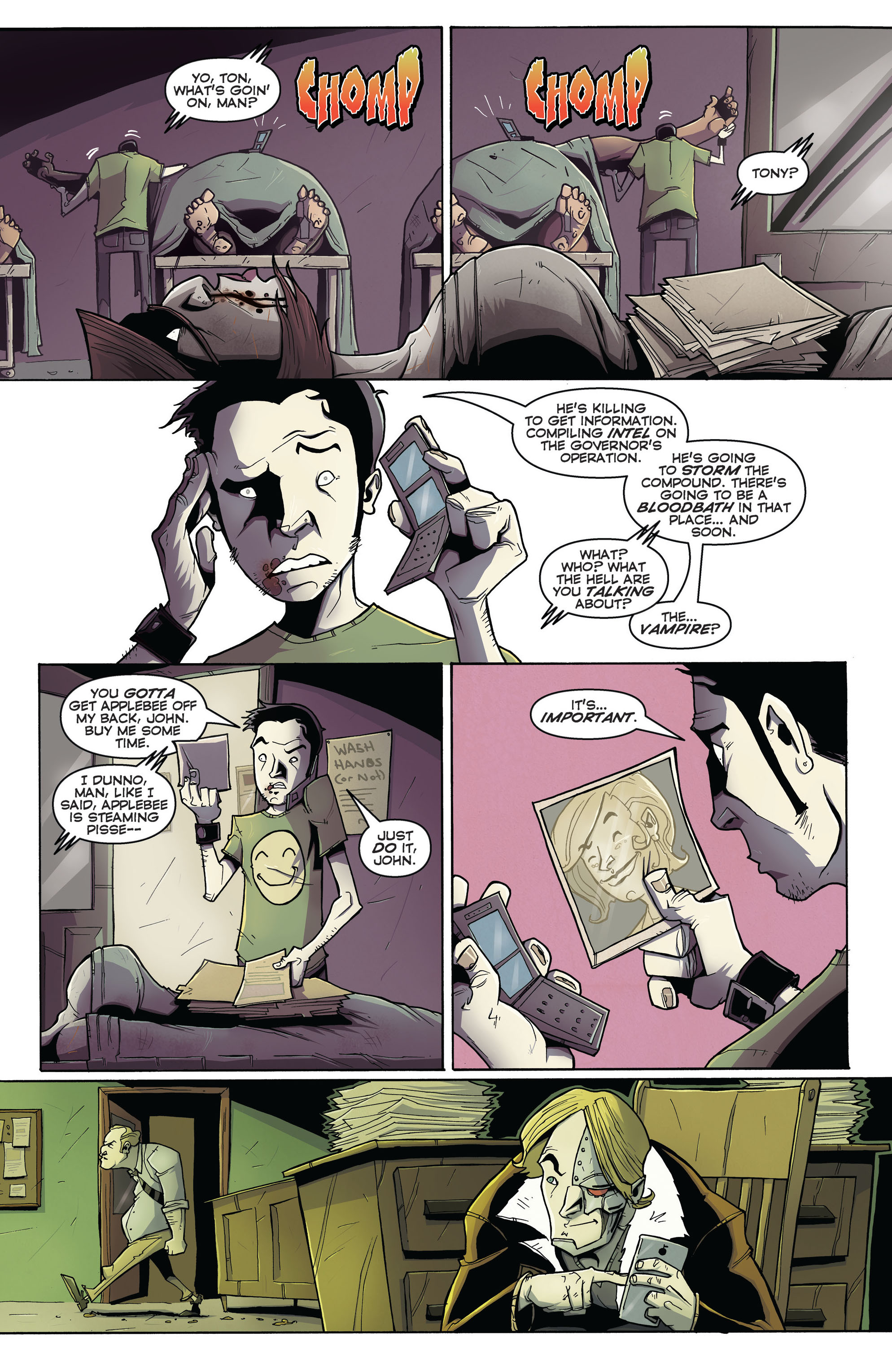 Read online Chew comic -  Issue #9 - 12
