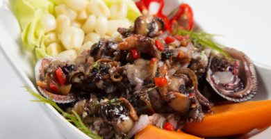 receta ceviche conchas negras