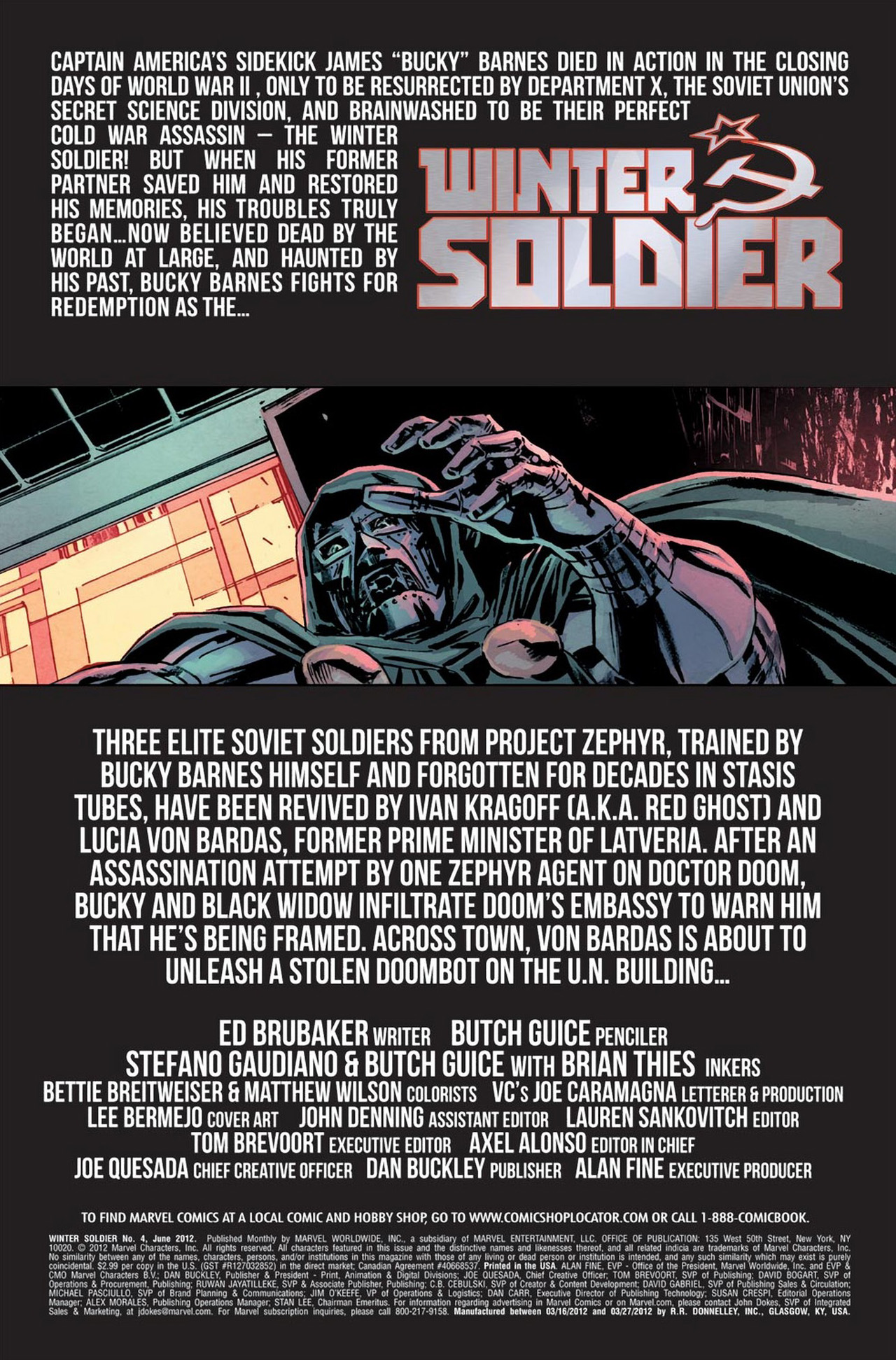 Read online Winter Soldier comic -  Issue #4 - 2