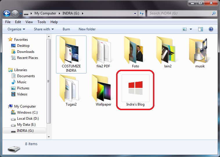 Cara Mengubah Icon Flashdisk di Windows