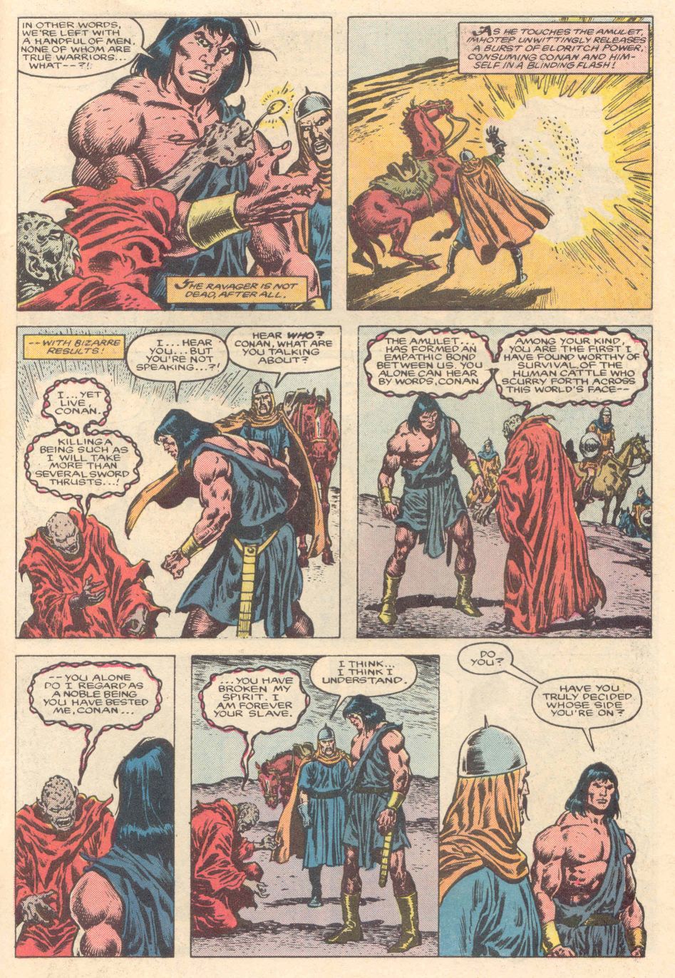 Read online Conan the Barbarian (1970) comic -  Issue #183 - 22