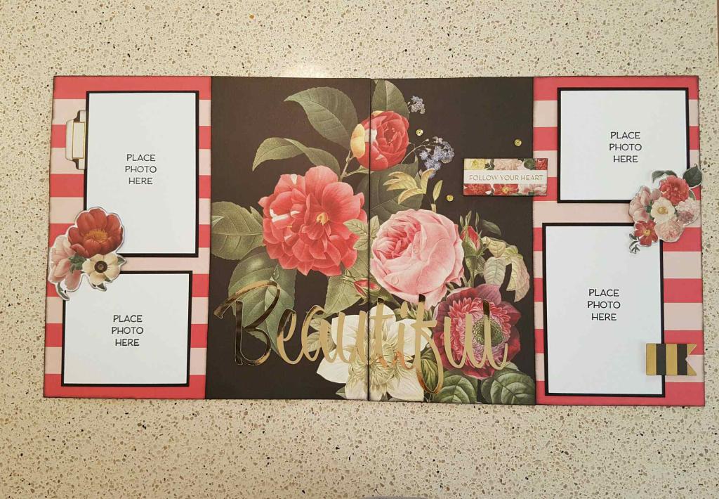 Beautiful Scrapbook Layouts, with Melissa Card Making & Scrapbooking Classes Kelowna