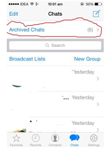 Cara Menyembunyikan Chat / Percakapan Di Whatsapp iPhone dan Android, Begini Caranya