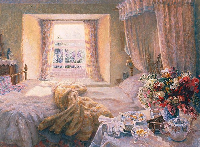 Stephen Darbishire 1940 | British Interiors and Landscape painter Stephen Darbishire 1940 | British Interiors and Landscape painter