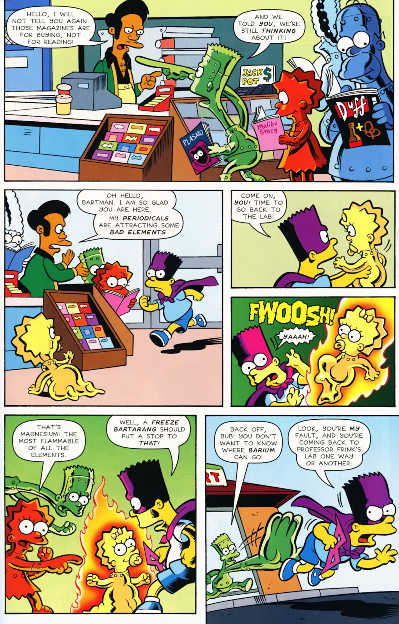 Read online Bongo Comics Presents Simpsons Super Spectacular comic -  Issue #12 - 27