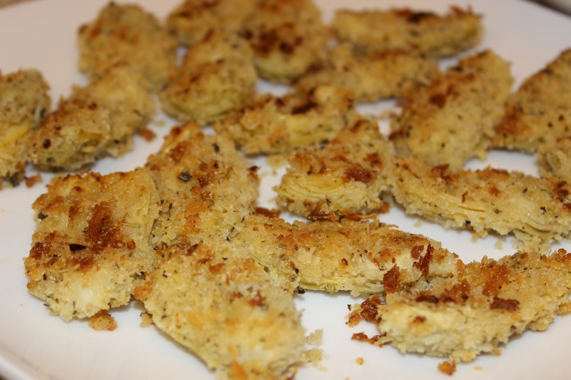 Front Range Fork And Cork Baked Parmesan Artichoke Hearts and The