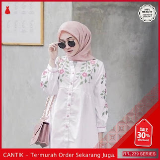 Jual RRJ239A62 Atasan Aviera Blouse Wanita Sy Terbaru Trendy BMGShop