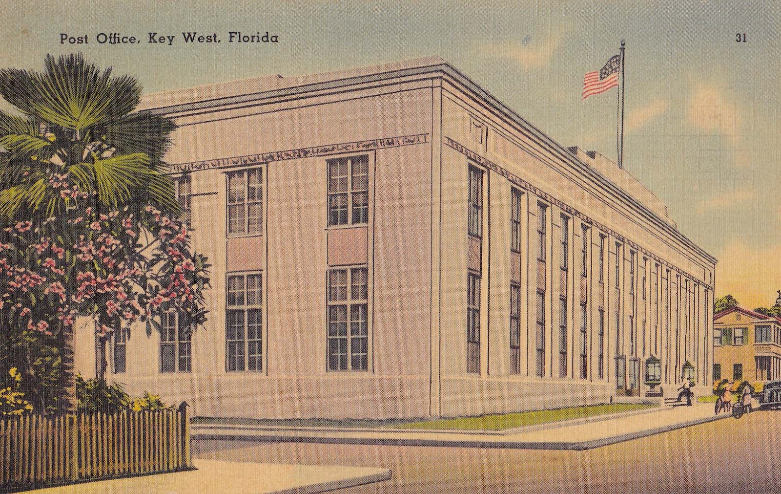 Postcards of Old Key West Post Office