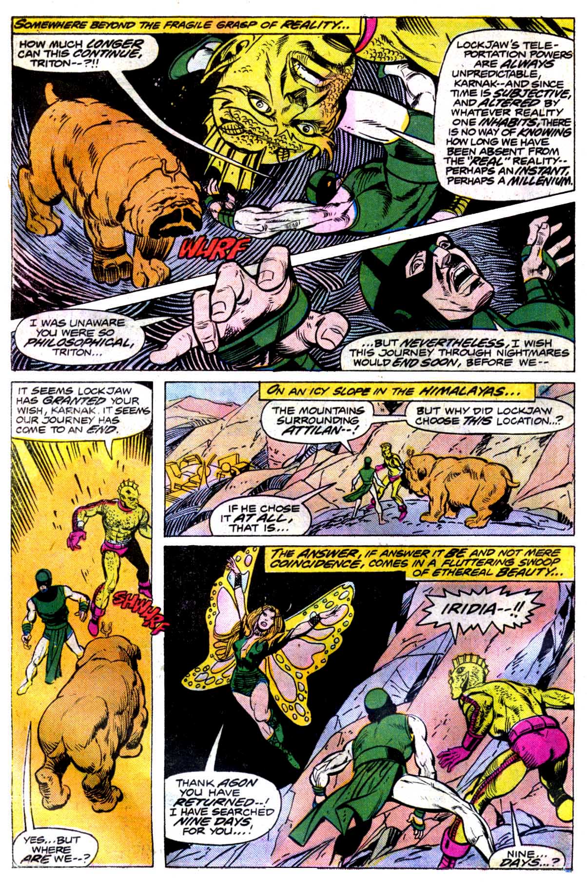 Read online Inhumans (1975) comic -  Issue #5 - 11