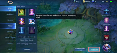 How to Install Latest Mobile Legends Recall Effect 12