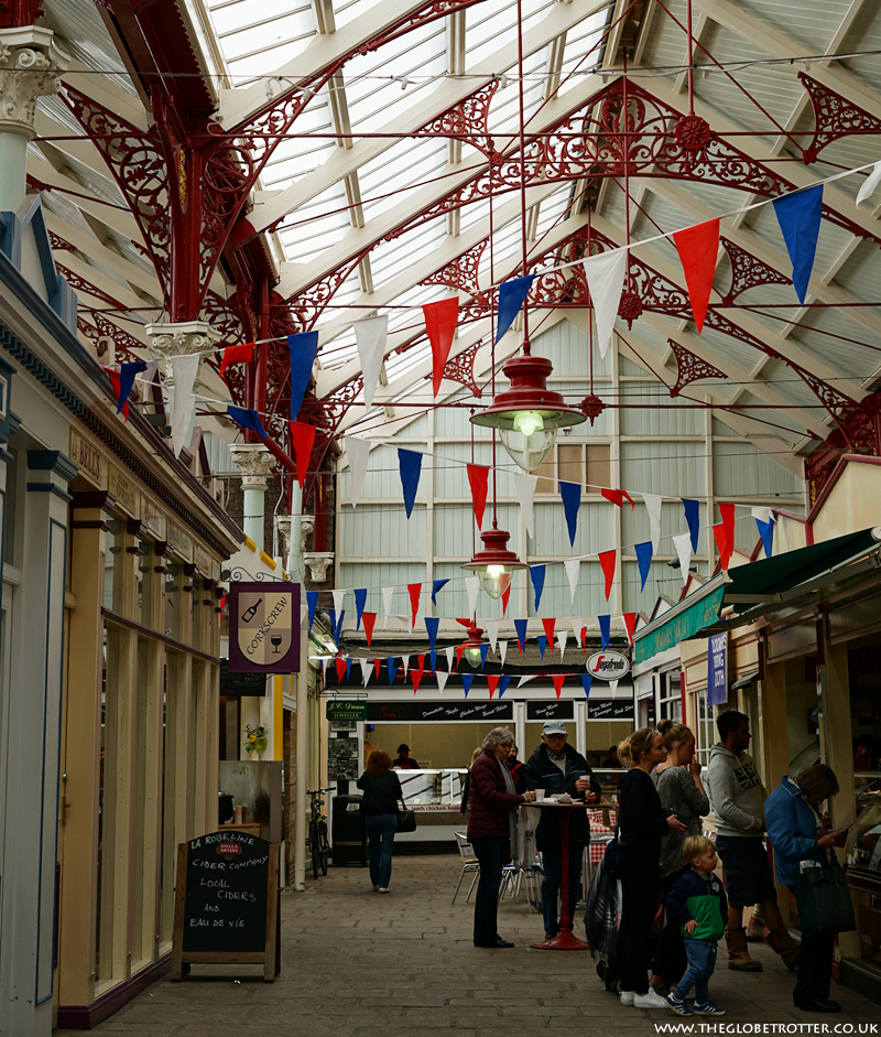The Central Market in St Helier, Jersey 