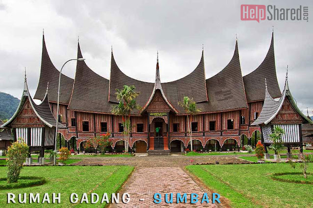 rumah adat gadang sumatera barat rumah adat gadang sumatera barat