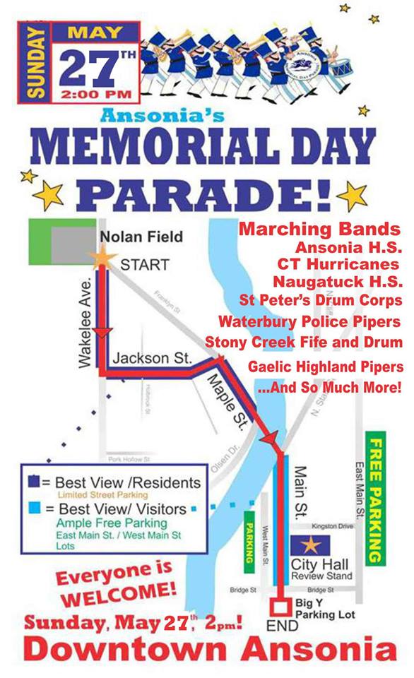 The Valley Voice Ansonia to hold Memorial Day Parade Sunday