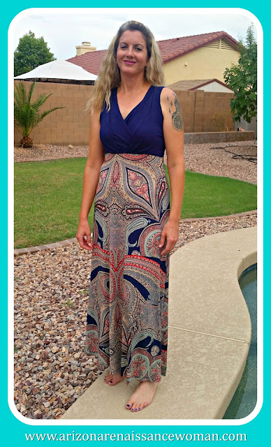 Gilli Liana Maxi Dress - August 2015 Stitch Fix Review