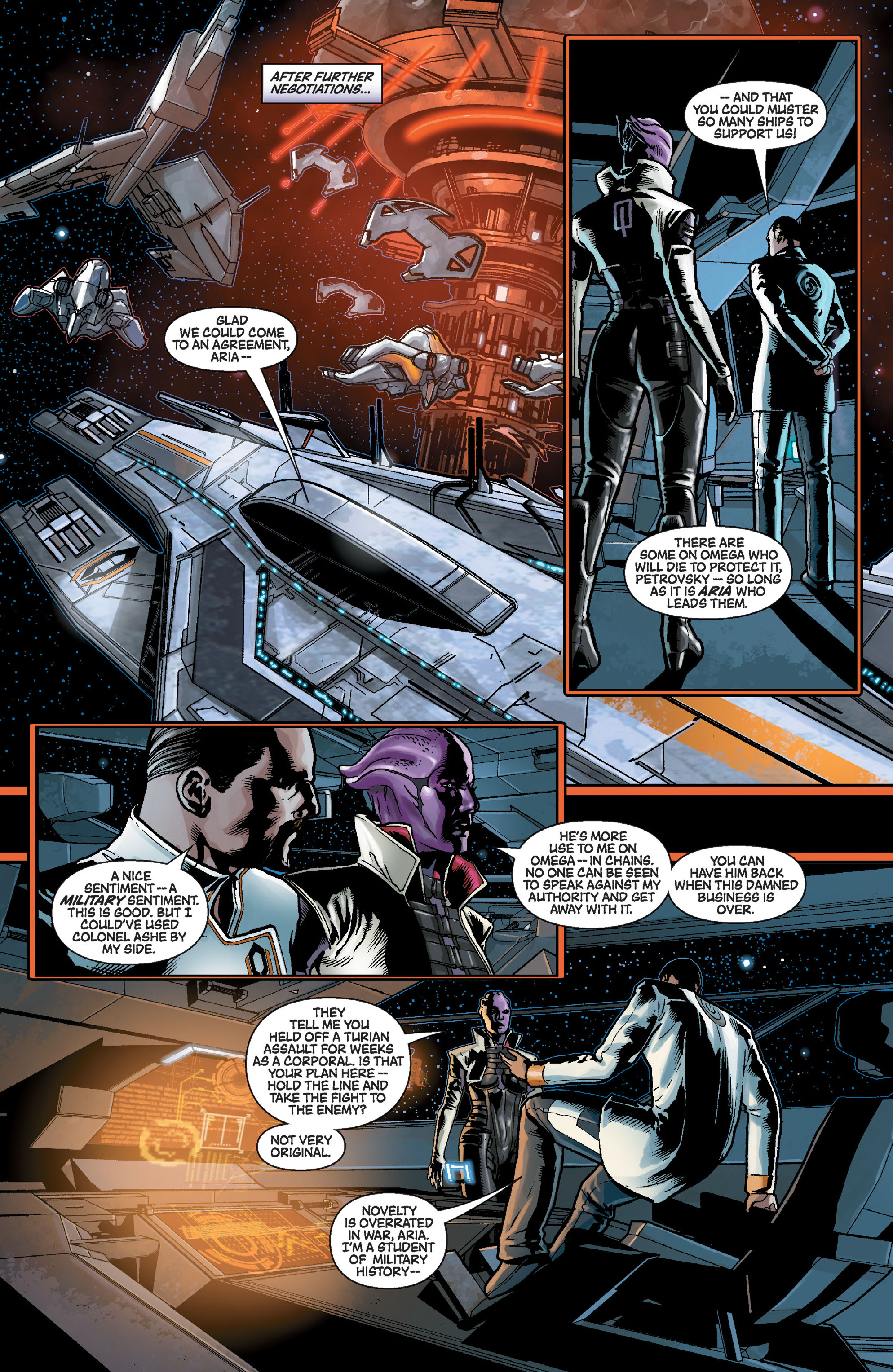 Read online Mass Effect: Invasion comic -  Issue # TPB - 25