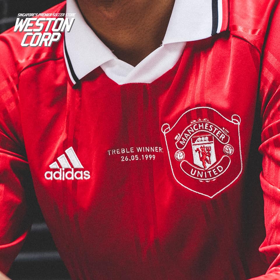 1999 Treble-Inspired Adidas Manchester United 19-20 Icon Retro Jersey