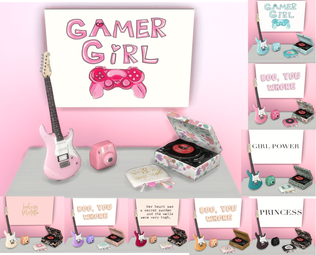 Girly Clutter The Sims 4 Custom Content