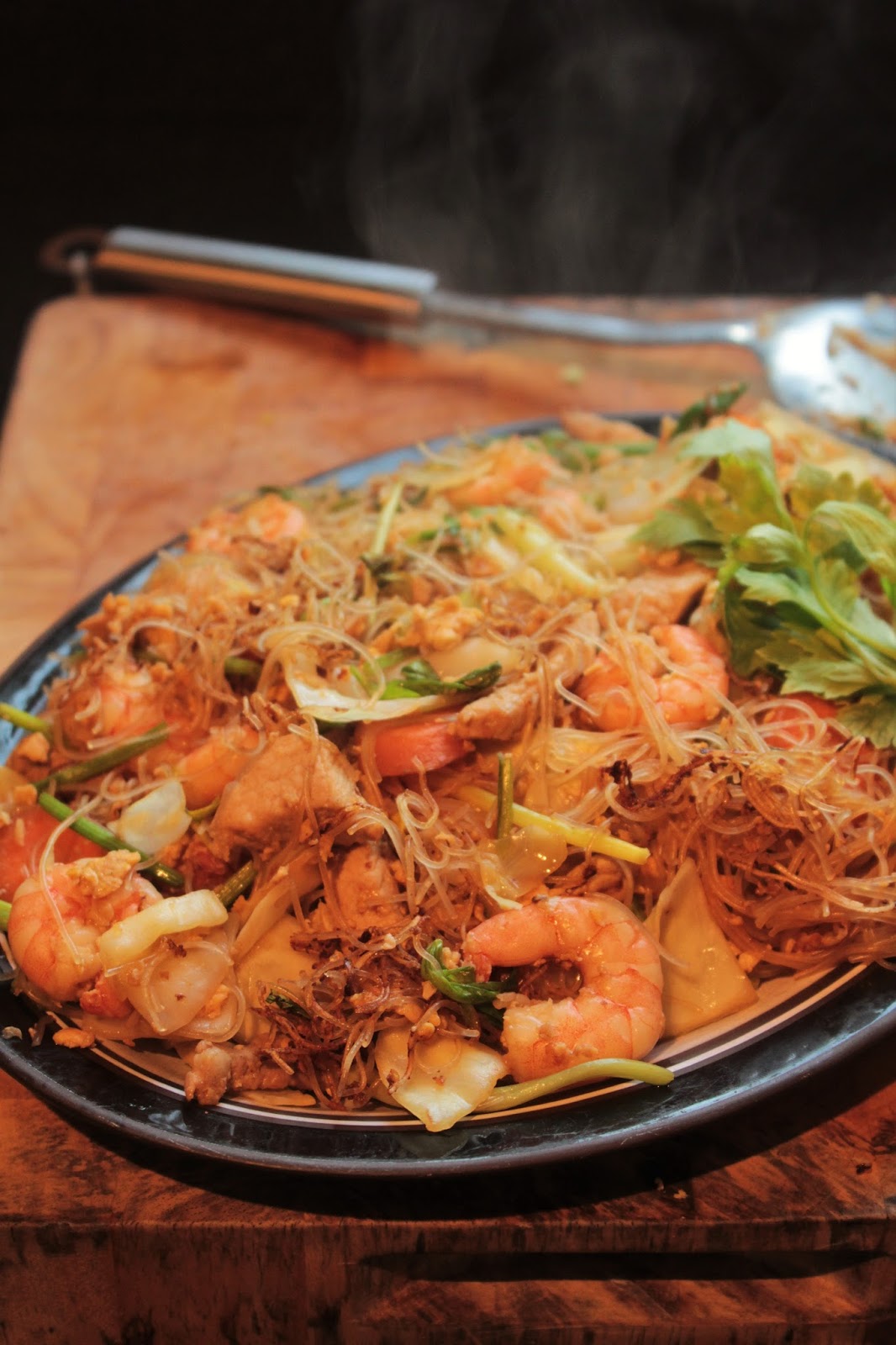 I Wish I Was in Thailand: Pad Woon Sen (Stir Fried Vermicelli Noodles)